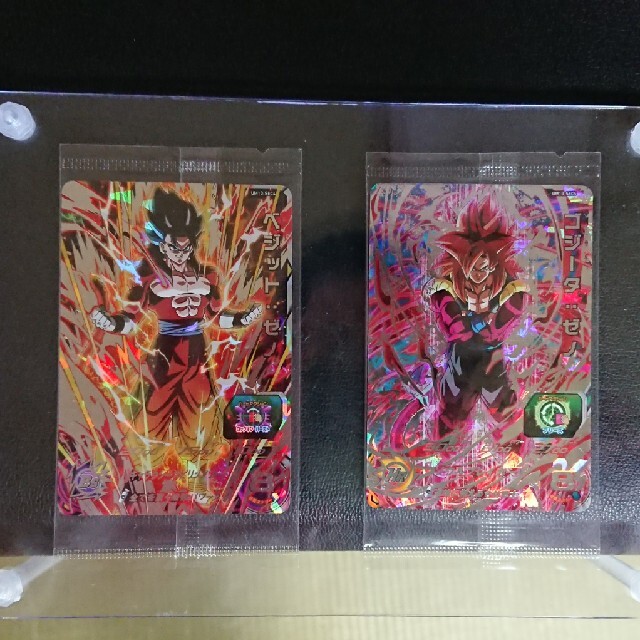 スーパードラゴンボールヒーローズ 限定SEC ベジットゼノ ゴジータゼノ ...