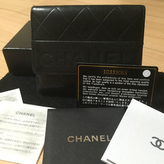 CHANEL(シャネル)の二つ折り財布 正規品 CHANEL メンズのファッション小物(折り財布)の商品写真