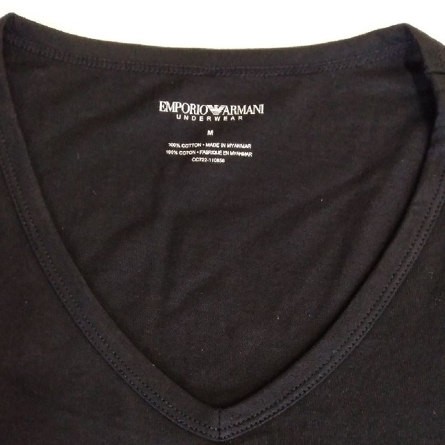 Emporio Armani(エンポリオアルマーニ)のEMPORIO ARMANI半袖VネックTシャツ メンズのトップス(Tシャツ/カットソー(半袖/袖なし))の商品写真