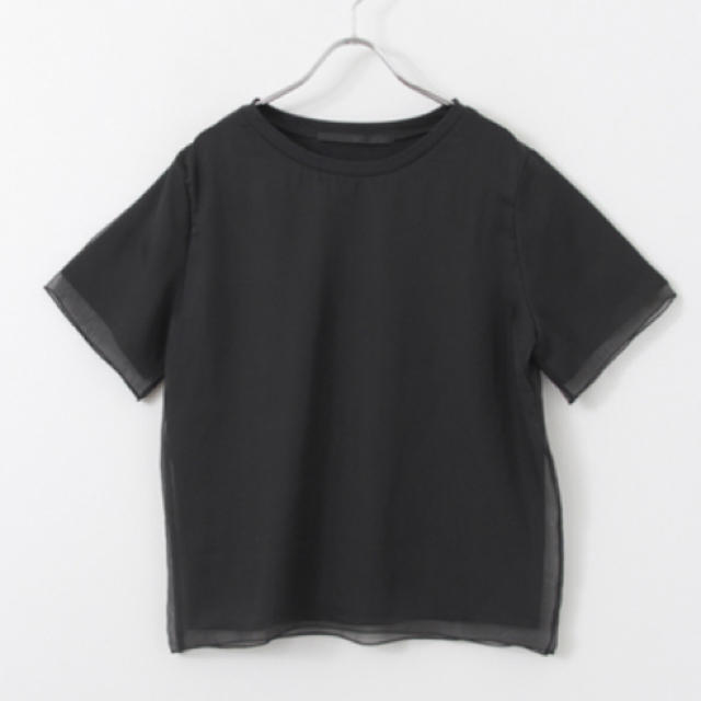 KBF(ケービーエフ)のKBF シフォン重ねTシャツ レディースのトップス(Tシャツ(半袖/袖なし))の商品写真