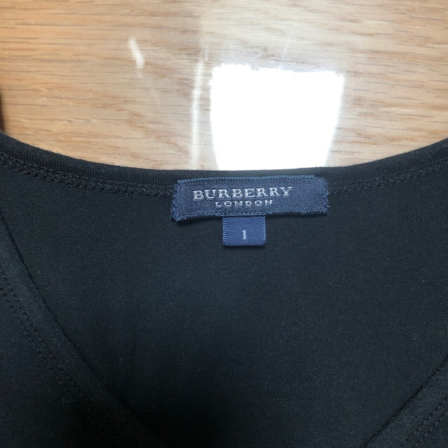 BURBERRY(バーバリー)のバーバリー 7分袖綿Tシャツ レディースのトップス(Tシャツ(長袖/七分))の商品写真