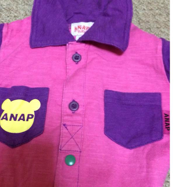 ANAP Kids(アナップキッズ)のANAP☆ロンパース キッズ/ベビー/マタニティのベビー服(~85cm)(ロンパース)の商品写真