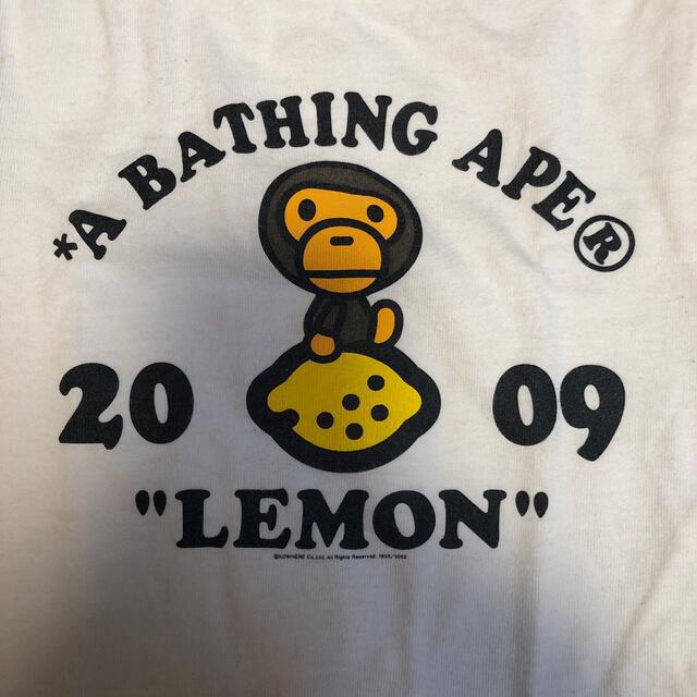 A BATHING APE(アベイシングエイプ)のBAPEkids Tシャツ キッズ/ベビー/マタニティのキッズ服男の子用(90cm~)(Tシャツ/カットソー)の商品写真