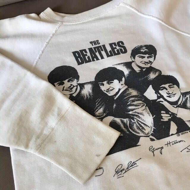 ヴィンテージ 60s ビートルズ THE BEATLESスウェットシャツTシャツの ...