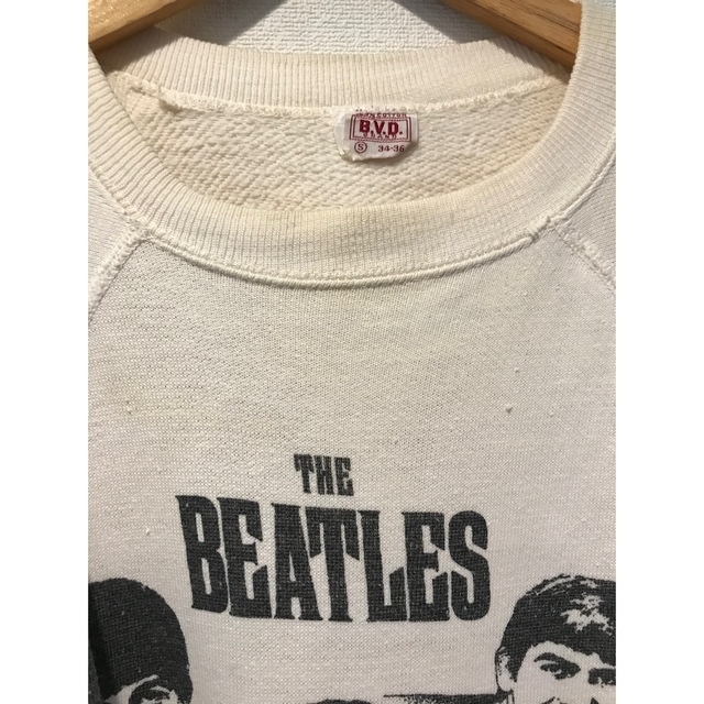 ヴィンテージ 60s ビートルズ THE BEATLESスウェットシャツTシャツ
