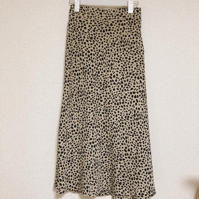 dholic(ディーホリック)のダルメシアン柄ロングスカート レディースのスカート(ロングスカート)の商品写真
