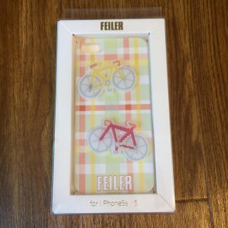 フェイラー(FEILER)の新品未使用♡フェイラー iPhone5/5sケース(iPhoneケース)