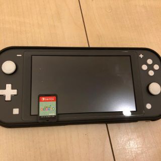 Nintendo switch lite グレー 箱無し