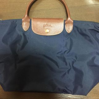 ロンシャン(LONGCHAMP)の11/26限定値下げ！ロンシャンLONGCHAMPプリアージュバック紺ネイビー(トートバッグ)