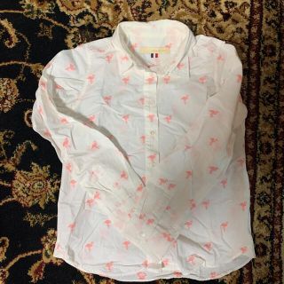 スローブイエナ(SLOBE IENA)の1/4迄発送可 IÉNA SLOBE Flamingo shirt(シャツ/ブラウス(長袖/七分))