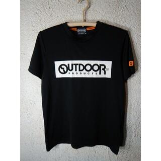 アウトドアプロダクツ(OUTDOOR PRODUCTS)のo2409　OUTDOOR　PRODUCTS　ボックス　ロゴ　デザイン　tシャツ(Tシャツ/カットソー(半袖/袖なし))