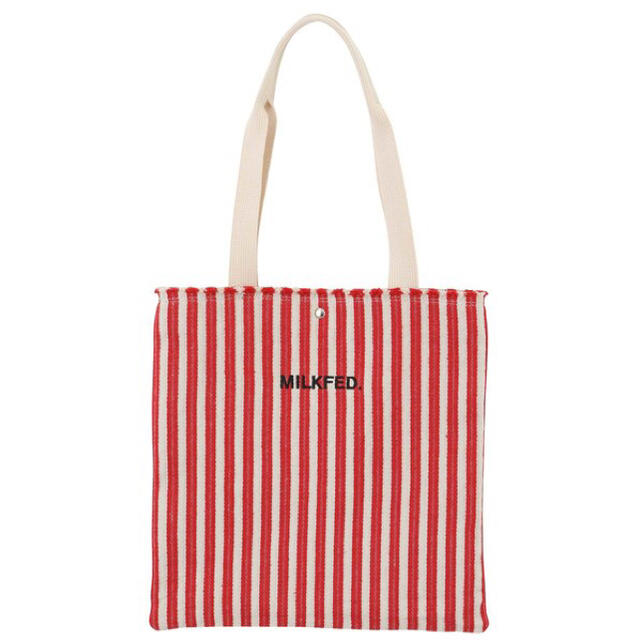 MILKFED.(ミルクフェド)のSTRIPED TOTE BAG レディースのバッグ(トートバッグ)の商品写真