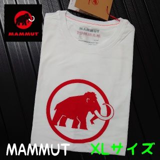 マムート(Mammut)の【新品】 ロゴTシャツ XLサイズ 【MAMMUT】(Tシャツ/カットソー(半袖/袖なし))