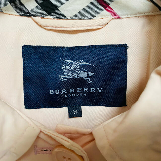 BURBERRY(バーバリー)の一点物　Burberry London　ペールカラー　ノバチェック　ジャケット レディースのジャケット/アウター(ブルゾン)の商品写真