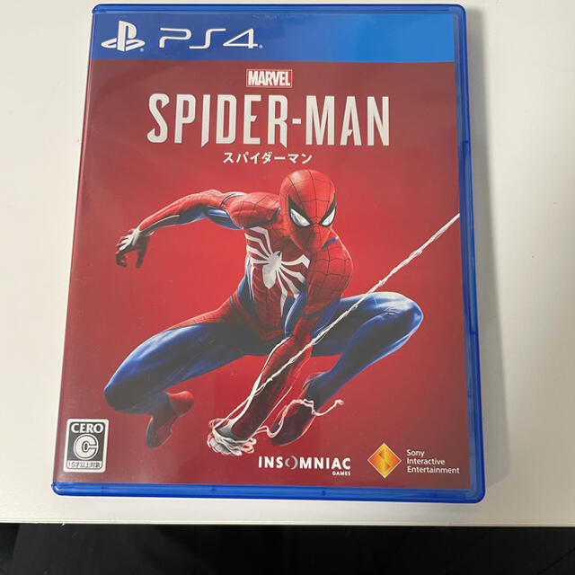 PlayStation4(プレイステーション4)のMarvel’s Spider-Man（スパイダーマン） PS4 値下げしました エンタメ/ホビーのゲームソフト/ゲーム機本体(家庭用ゲームソフト)の商品写真