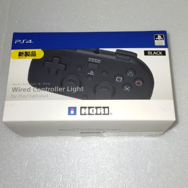 PlayStation4(プレイステーション4)のHORI ワイヤードコントローラーライト PS4-099  エンタメ/ホビーのゲームソフト/ゲーム機本体(その他)の商品写真