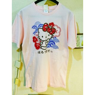 サンリオ(サンリオ)の値下げ ぶでんしょうてん キティ コラボ Tシャツ(Tシャツ(半袖/袖なし))