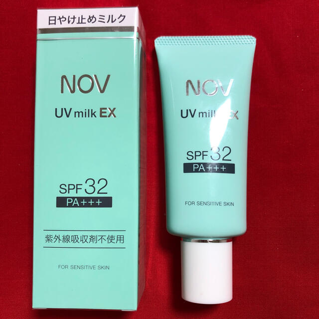 NOV(ノブ)の新品　NOV UVミルク　日焼け止め　35g コスメ/美容のボディケア(日焼け止め/サンオイル)の商品写真