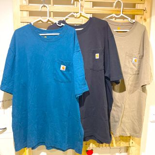 カーハート(carhartt)のCarhartt カーハート ポケット　Tシャツ　3点セット(Tシャツ/カットソー(半袖/袖なし))