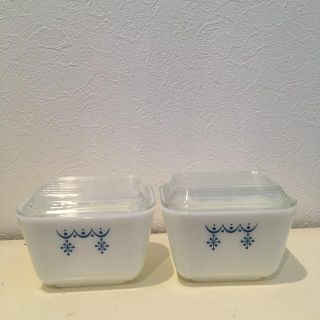 パイレックス(Pyrex)のパイレックス   オールドパイレックス   スノーフレーク　　ビンテージ(容器)