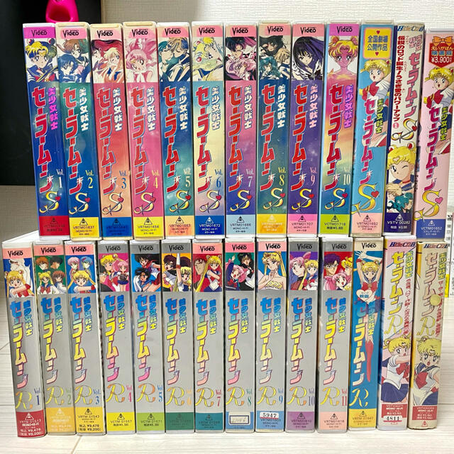 美少女戦士セーラームーン　アニメ　VHS ビデオ　セット　全巻セット