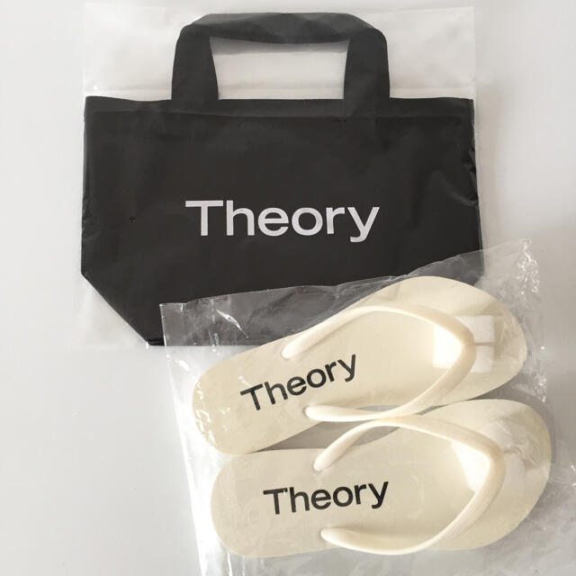 theory(セオリー)の新品未使用 Theory ノベルティ 非売品 バッグ&サンダル レディースのバッグ(トートバッグ)の商品写真