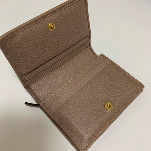 Gucci(グッチ)の専用【箱あり】GUCCI グッチ マーモントレザーカードケース ミニウォレット メンズのファッション小物(折り財布)の商品写真