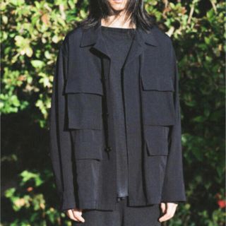 コモリ(COMOLI)の21SS COMOLI WOOL GABARDINE B.D.U JACKET(テーラードジャケット)