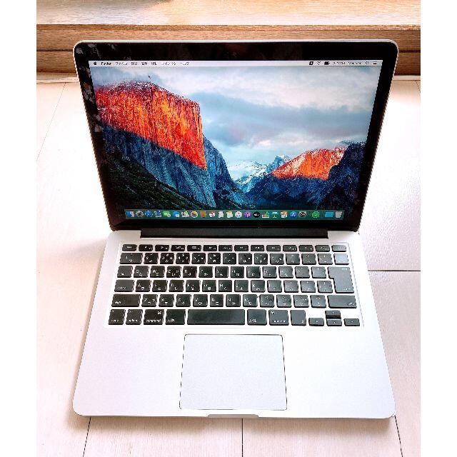 良品 MacBook pro 2015 MF841J/A 16GB SSD512