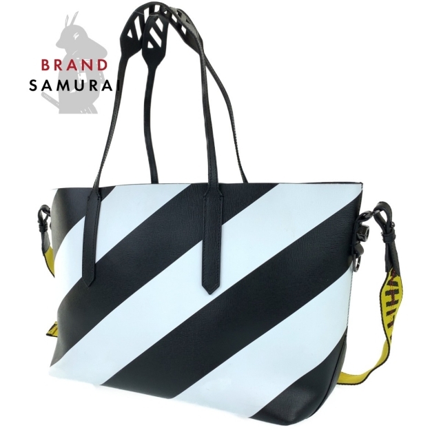 売れ筋介護用品も! OFF-WHITE 104027 トートバッグ ショルダーバッグ