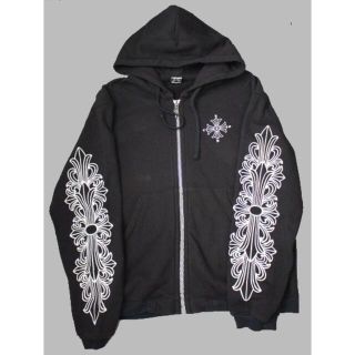 Chrome Hearts - クロムハーツ 氷室京介 コラボ ジップパーカー 黒