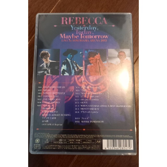 未開封 REBECCA LIVE in YOKOHAMA AREANA 2015 公式サイト 4500円引き