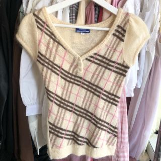 バーバリー(BURBERRY)のBurberry knit vest(ベスト/ジレ)