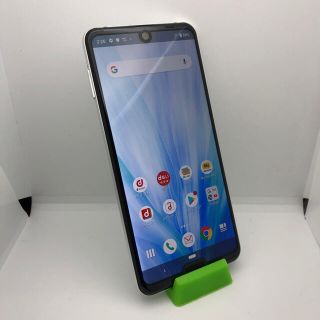 ジャンク SIMフリー AQUOS R3 SH-04L ホワイト 本体のみ(スマートフォン本体)