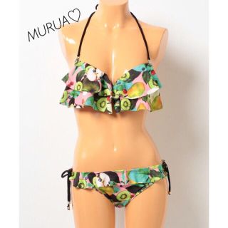 ムルーア(MURUA)の美品✨MURUAフルーツ柄ビキニ(水着)