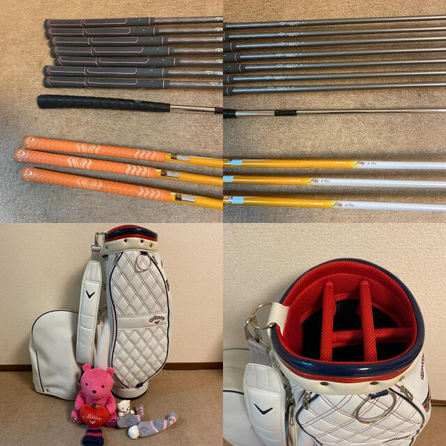 Callaway Golf(キャロウェイゴルフ)の【美品‼️】キャロウェイ filly&レガシー レディース ゴルフクラブセット/ スポーツ/アウトドアのゴルフ(クラブ)の商品写真