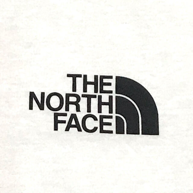 THE NORTH FACE(ザノースフェイス)の最大 ♪ 新品 ノースフェイス BOX NSE ロンT 白 赤 5XL メンズのトップス(Tシャツ/カットソー(七分/長袖))の商品写真