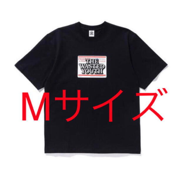 GDC(ジーディーシー)のwasted youth black eye patch Tシャツ M メンズのトップス(Tシャツ/カットソー(七分/長袖))の商品写真