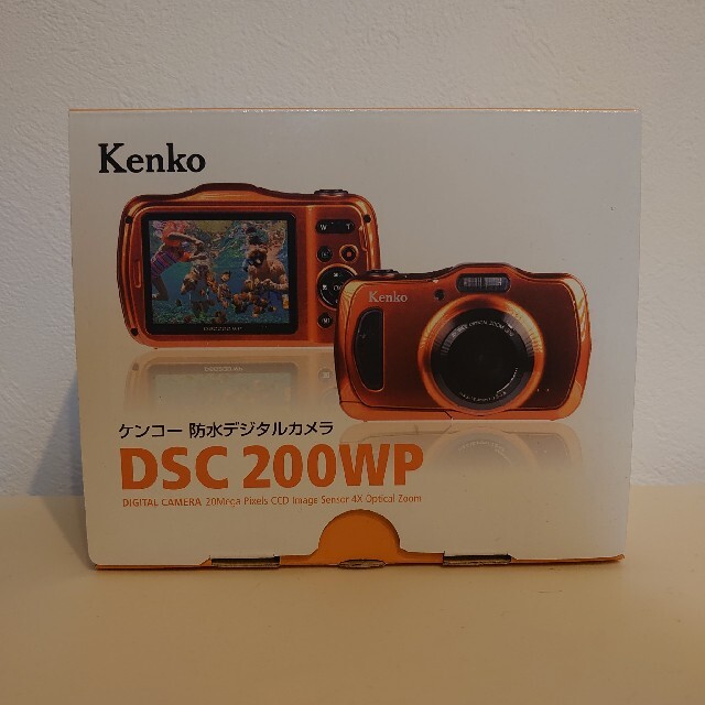 防水デジタルカメラ kenko DSC200WPカメラ