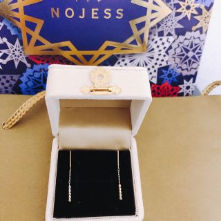 ノジェス(NOJESS)のNOJESS ピアス［キュービックジルコニア］K10(ピアス)