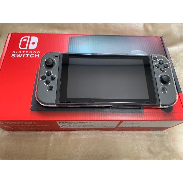【ソフト付】Nintendo Switch本体 グレー ＋ マリオカート8