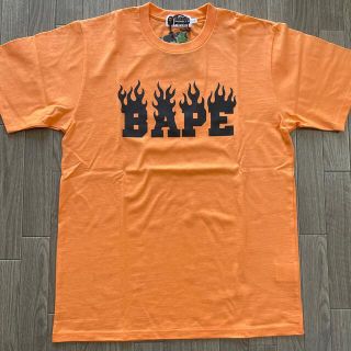 アベイシングエイプ(A BATHING APE)のAPE Tシャツ オレンジ(Tシャツ/カットソー(半袖/袖なし))