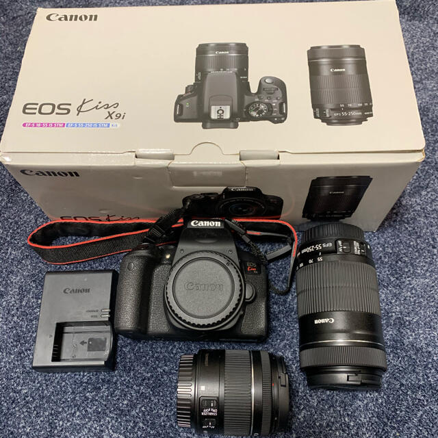 Canon(キヤノン)のCanon eos kiss x9i 美品 スマホ/家電/カメラのカメラ(デジタル一眼)の商品写真