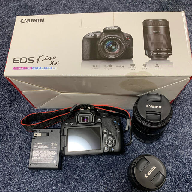 Canon(キヤノン)のCanon eos kiss x9i 美品 スマホ/家電/カメラのカメラ(デジタル一眼)の商品写真