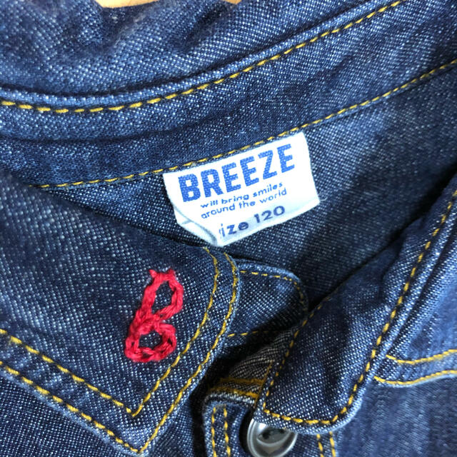 BREEZE(ブリーズ)のBREEZE デニムシャツ 120cm キッズ/ベビー/マタニティのキッズ服男の子用(90cm~)(ブラウス)の商品写真