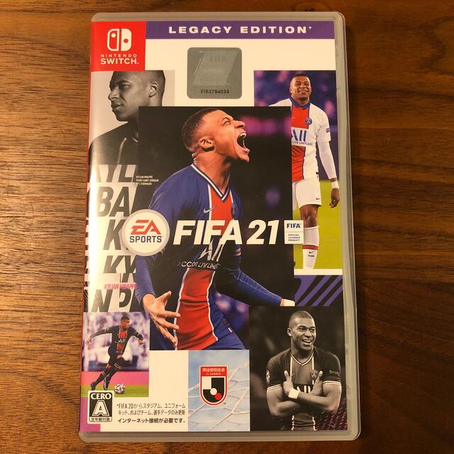 Nintendo Switch(ニンテンドースイッチ)のFIFA 21 Legacy Edition Switch ニンテンドースイッチ エンタメ/ホビーのゲームソフト/ゲーム機本体(家庭用ゲームソフト)の商品写真