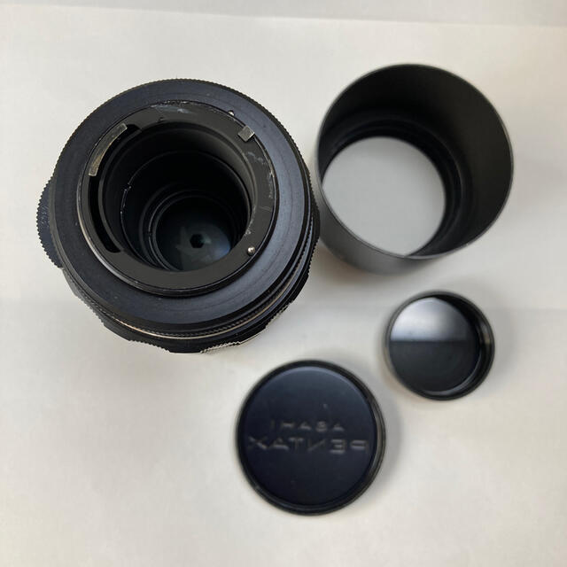 美品 SMC TAKUMAR 200mm F4 純正前後CAP付 タクマー 3