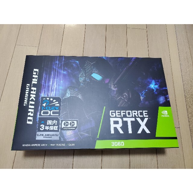 PC/タブレット RTX3060 GALAKURO GG-RTX3060-E12GB/OC オンライン公式