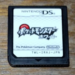 ニンテンドーDS(ニンテンドーDS)のポケットモンスター ホワイト(携帯用ゲームソフト)