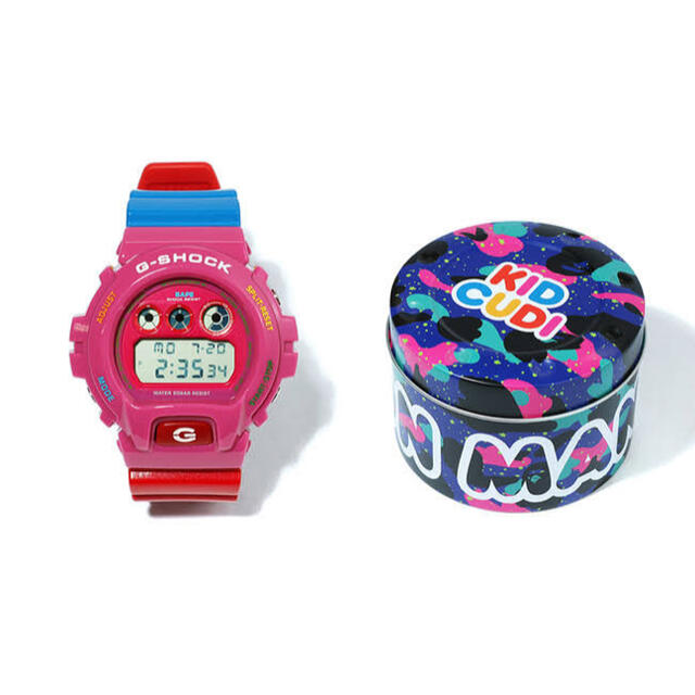 onesizecolorbape x kid cudi g shock dw6900 gショック